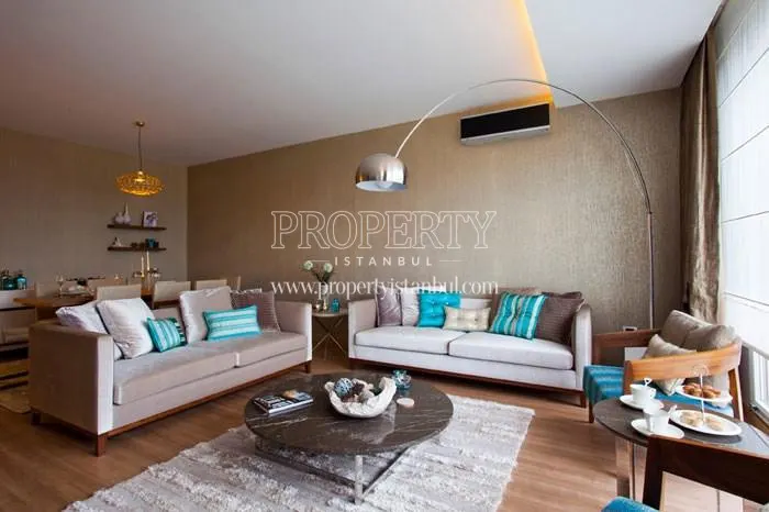 One of the living rooms in Avcilar Park