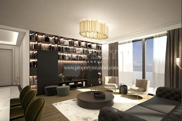 One of the living rooms in Avenue Istanbul
