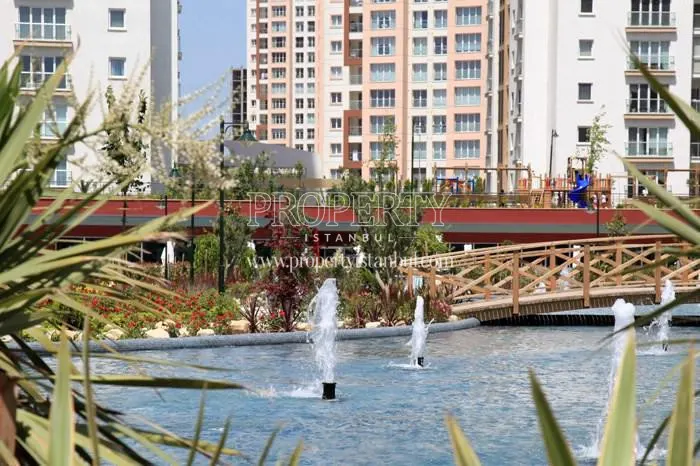 The waterfall in Avrupa Konutlari Ispartakule 3