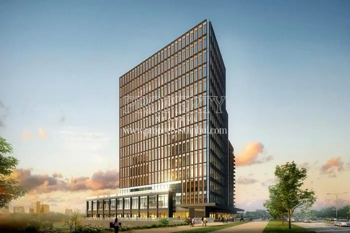 Avrupa Residence & Office Atakoy building from the back side