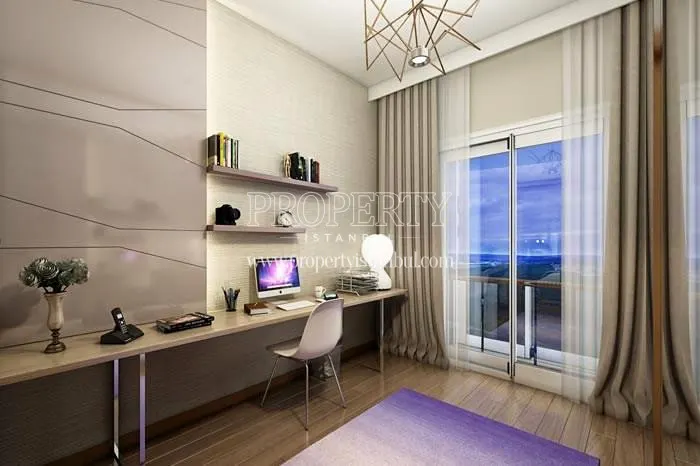 The study room in Avrupark Bahcekent