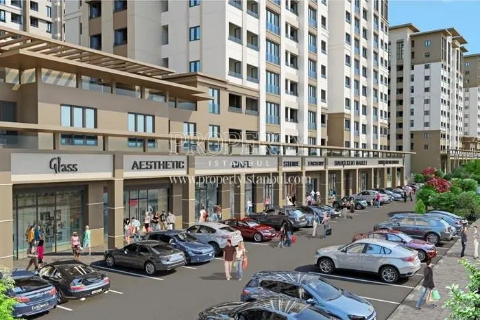 The shopping center in Avrupark Bahcekent
