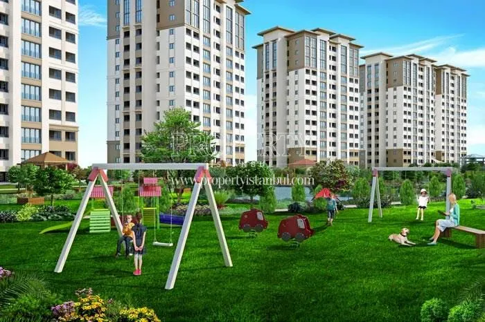 Playground for children in Avrupark Bahcekent