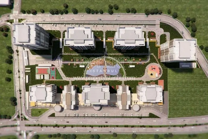 The layout plan of Avrupark Hayat