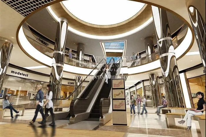 The shopping center of Axis Istanbul