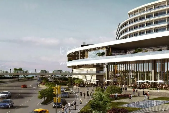 The square in front of the Axis Istanbul mall