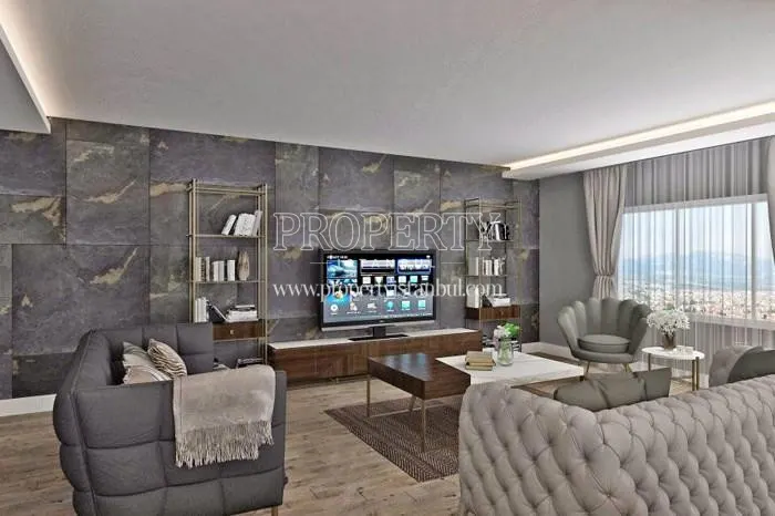 One of the living rooms in Ayazma Plus