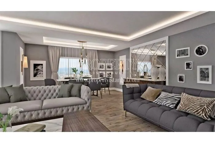 One of the living rooms in Ayazma Plus