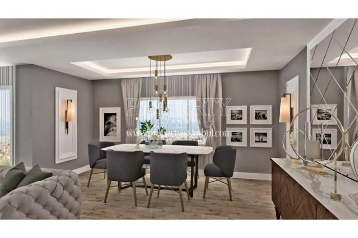 One of the living rooms in Ayazma Plus