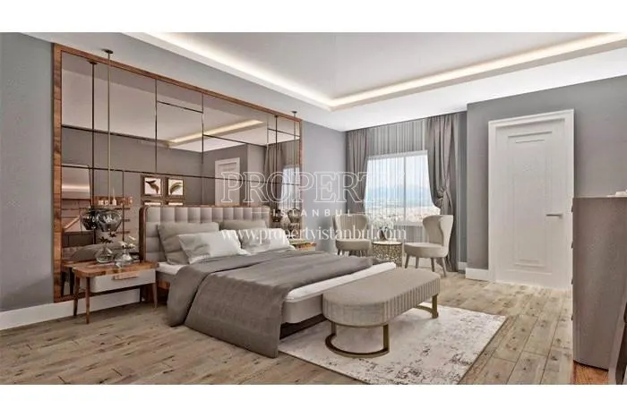 Spacious master bedroom in Ayazma Plus