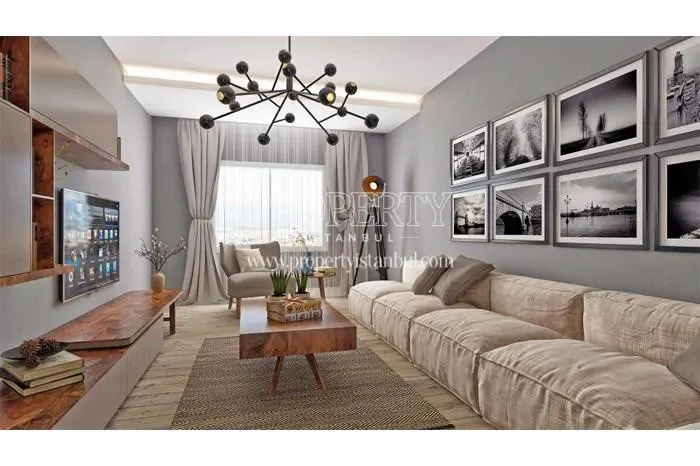 One of the living rooms in Ayazma Plus