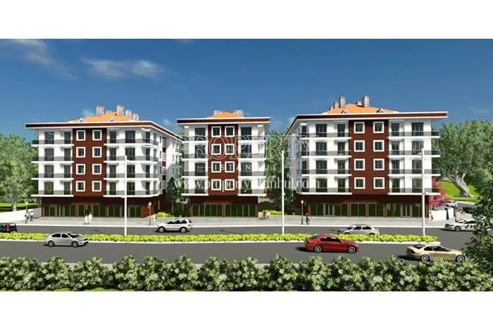 Aydinli Konaklari Beykent project from the opposite side of the compound