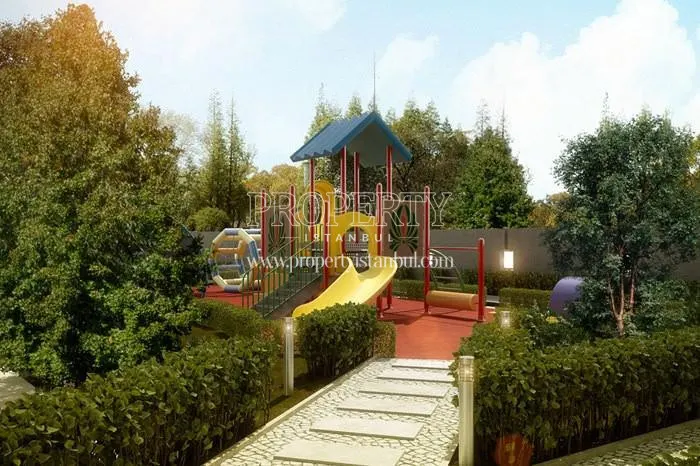 Kids’ playground in Aydogan Park Tuzla