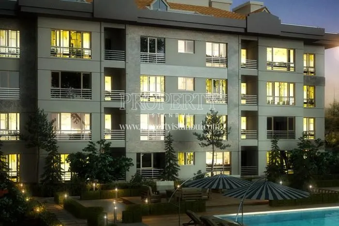 The inside of Aydogan Park Tuzla compound