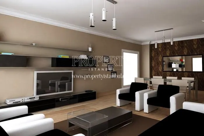 One of the living rooms in Aydogan Park Tuzla