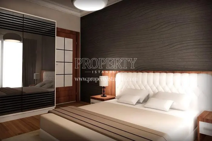 One of the master bedrooms in Aydogan Park Tuzla
