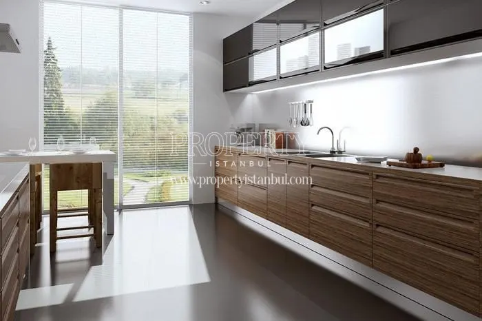 One of the kitchens in Aydogan Park Tuzla