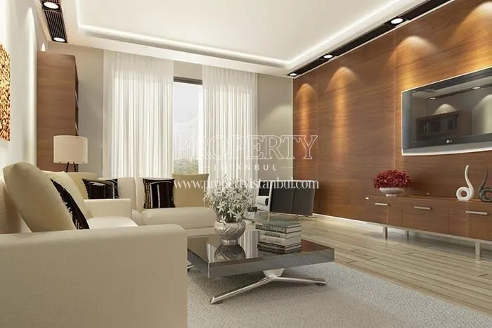 One of the living rooms in Aydos House
