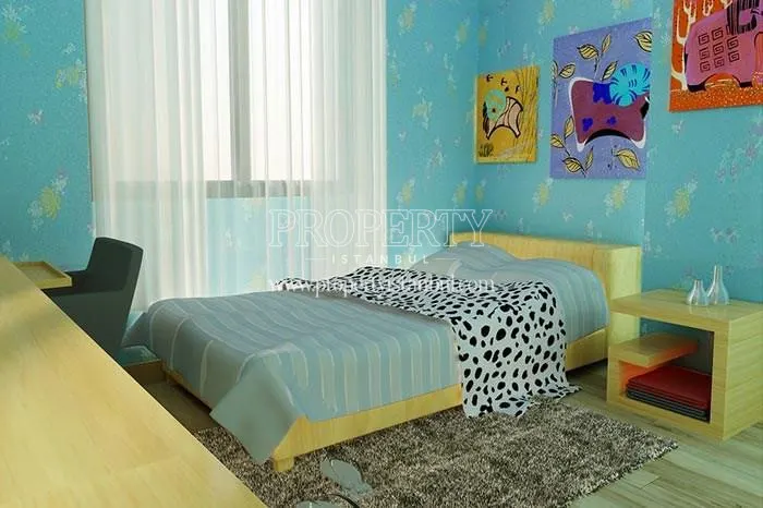 One of the bedrooms in Aydos House
