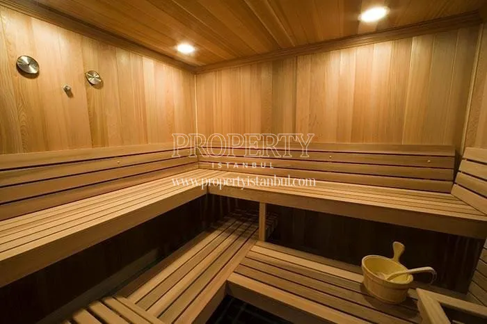 Sauna in Aydos House