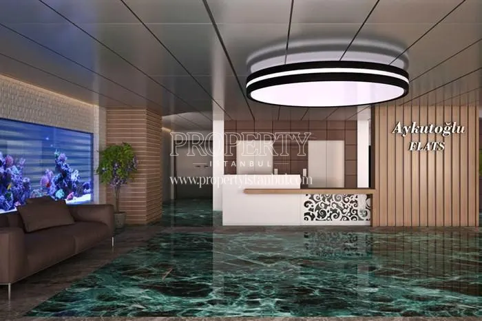 The reception of Aykutoglu Flats