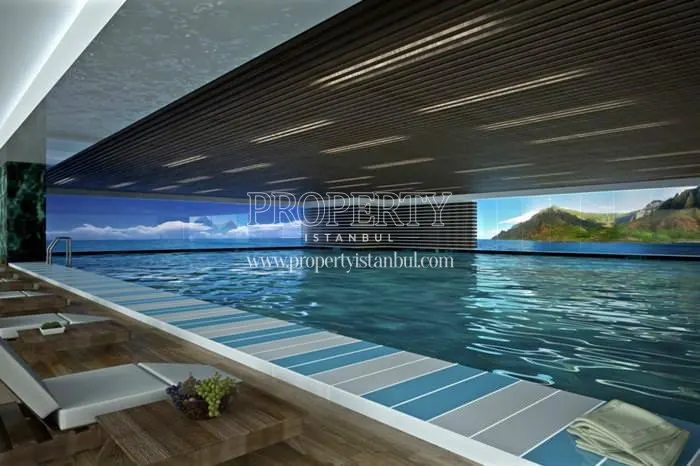 Indoor swimming pool in Aykutoglu Flats