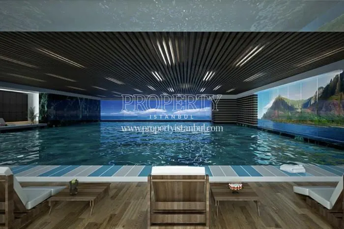 Indoor swimming pool in Aykutoglu Flats