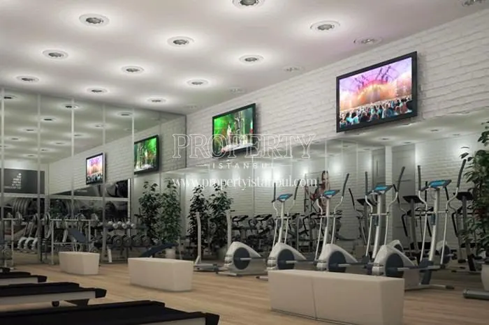 Gym in Aykutoglu Flats