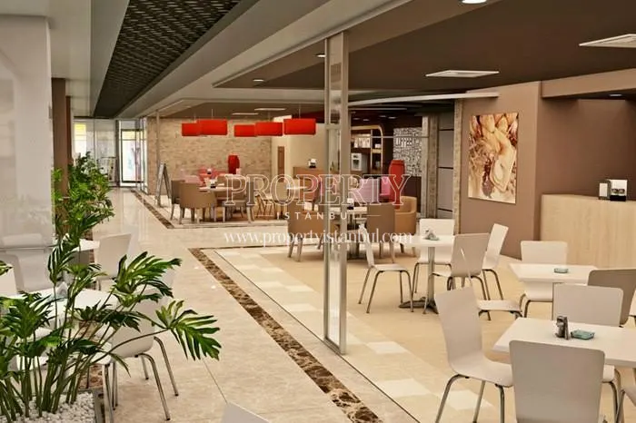 Food court in Aykutoglu Flats