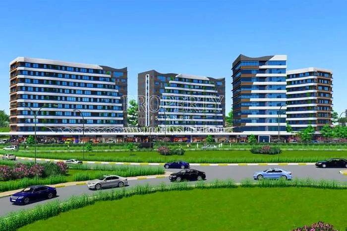 Ayport Residence compound from a distance