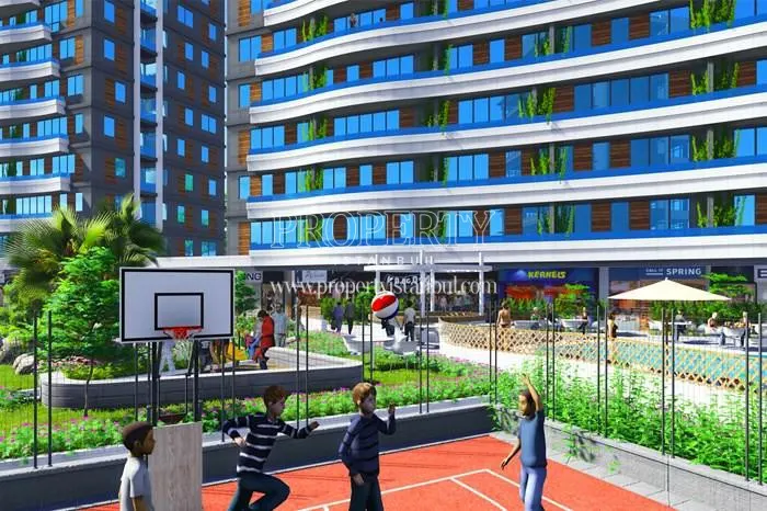 Basketball pitch in Ayport Residence