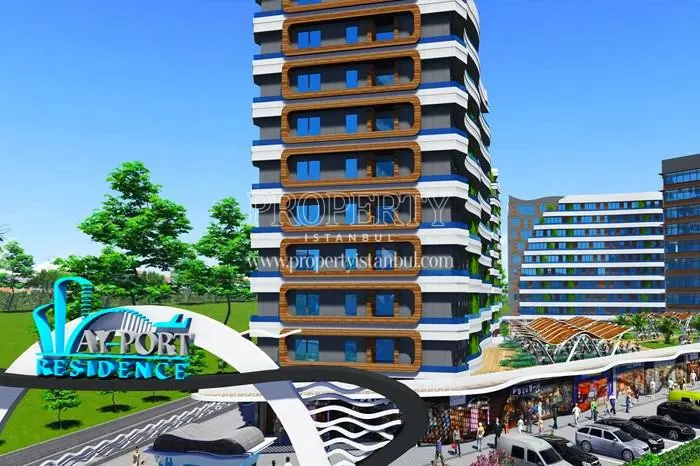 The site gate of Ayport Residence