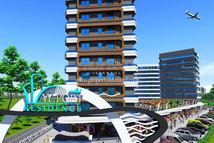 The site gate of Ayport Residence