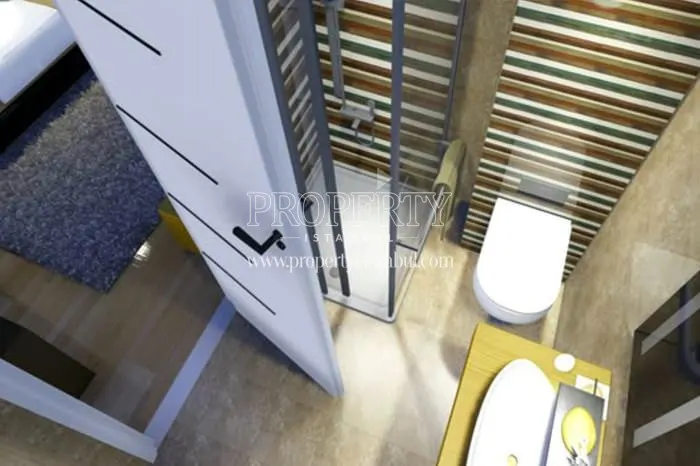 One of the bathrooms in Ayport Residence