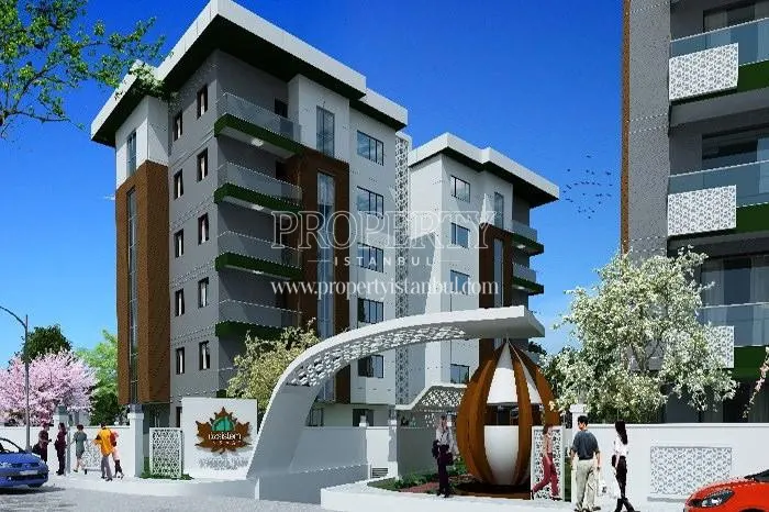 The entrance of Aysegul Park Evleri