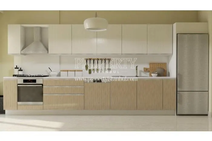 One of the kitchens in Aze Tower