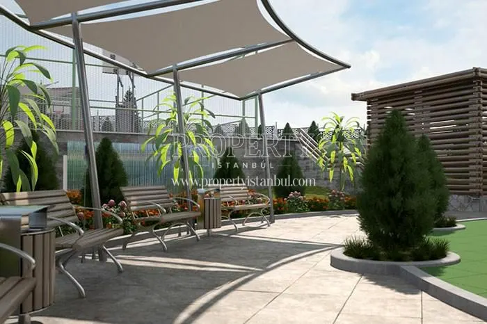 The garden of Azizistan compound