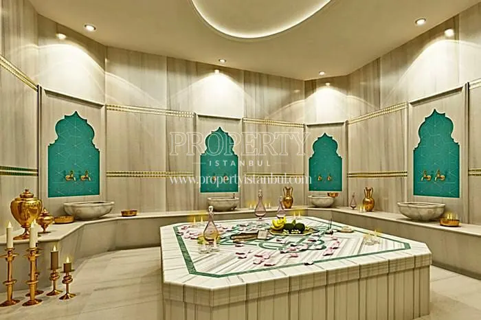 Turkish bathroom in Babacan Palace