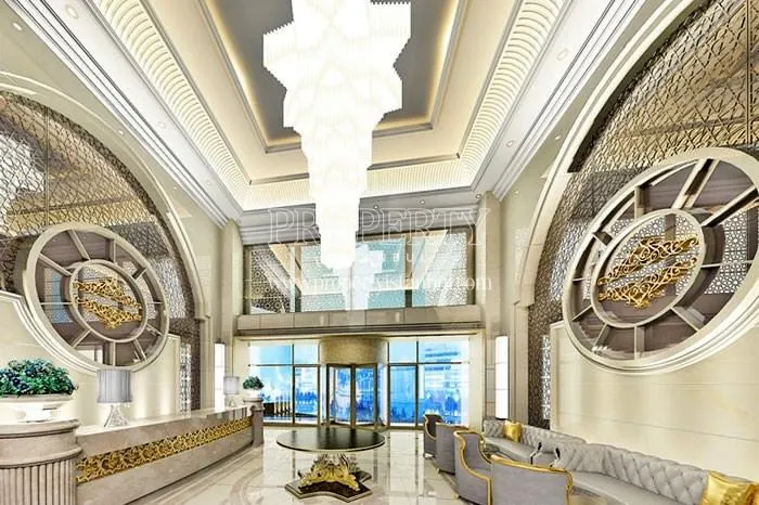 The lobby of Babacan Palace