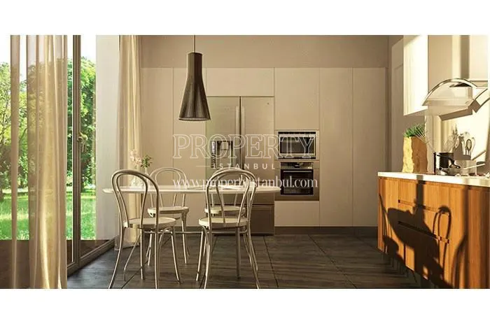 One of the kitchens in Bahcesehir Atmaca