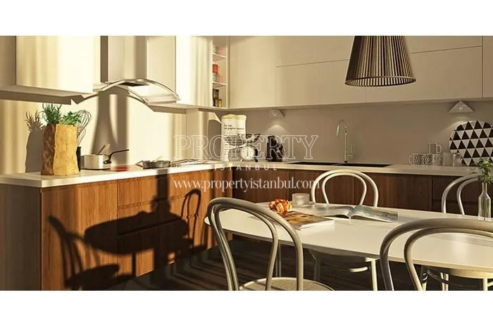 One of the kitchens in Bahcesehir Atmaca