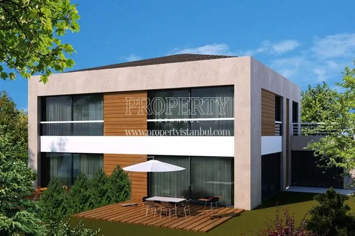 The twin villa in Bahcesehir Konaklari