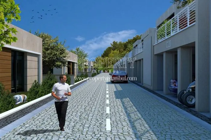 Parking lot in Bahcesehir Konaklari