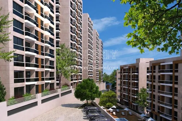 The blocks of Bahcesehir Konaklari