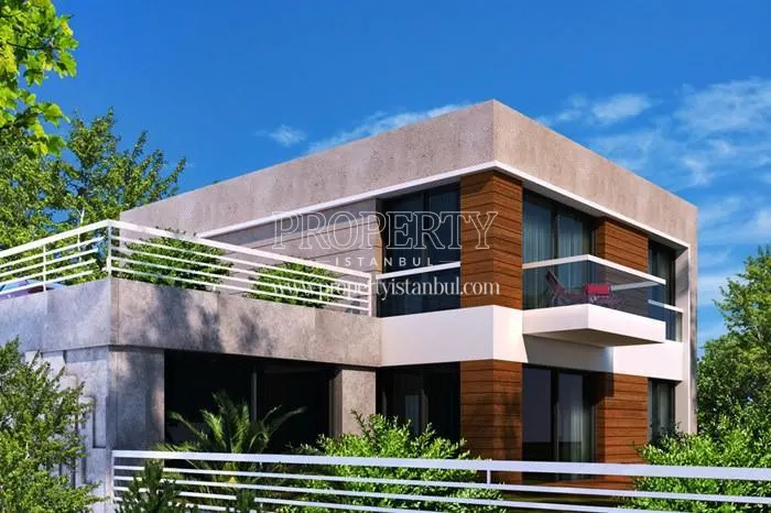 One of the villas in Bahcesehir Konaklari