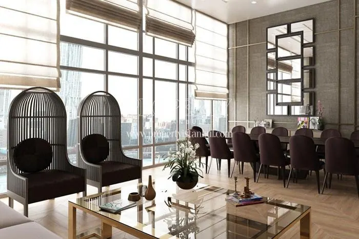 Luxury living room in Bahcesehir Park