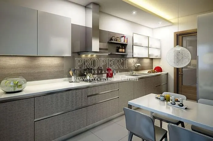 One of the kitchens in Bahcetepe Istanbul