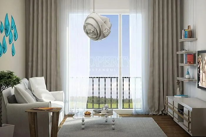 One of the living rooms in Bahcetepe Istanbul