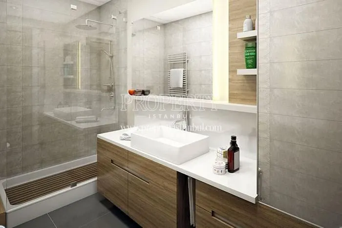 One of the bathrooms in Bahcetepe Istanbul