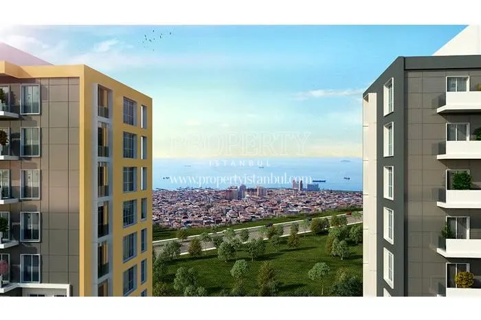 The sea view from Bakirkoy City